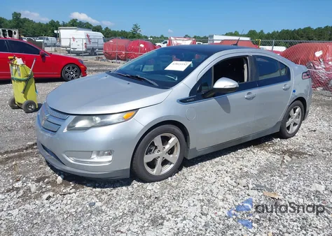 2011 Chevrolet Volt из США, поврежденный, VIN 1G1RC6E42BU103566